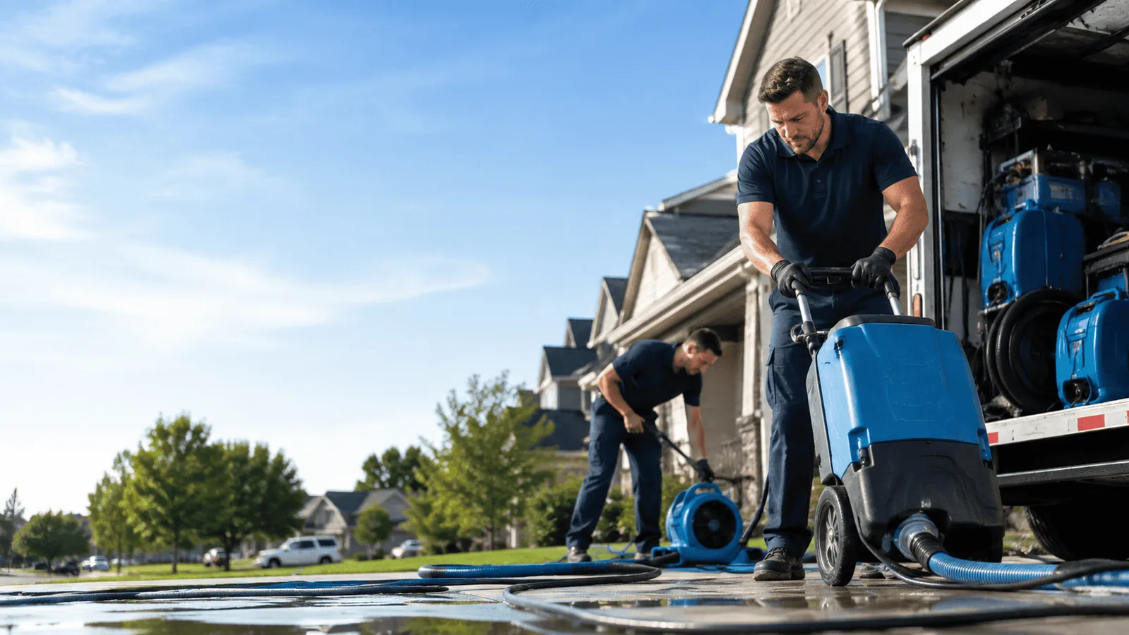 Basement Flooding being performed in Mount Holly Springs, PA